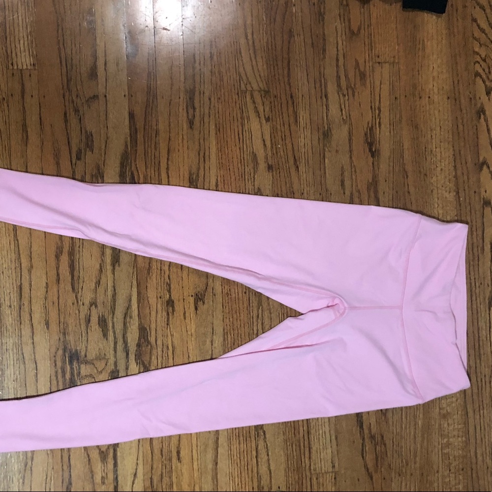 RARE PINK SASKI LEGGINGS